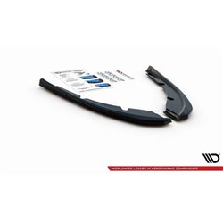 Maxton - Lames De Pare-Chocs Arrière Latérales V.2 Peugeot 308 SW Mk2 Noir Brillant