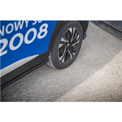 Maxton - Rajouts Des Bas De Caisse Peugeot 2008 Mk2 Noir Brillant