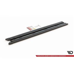 Maxton - Rajouts Des Bas De Caisse Peugeot 2008 Mk2 Noir Brillant