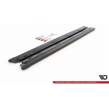 Maxton - Rajouts Des Bas De Caisse Peugeot 2008 Mk2 Noir Brillant