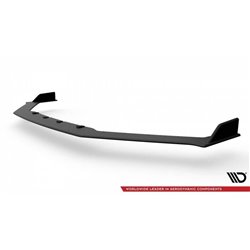 Maxton - Street Pro Lame Du Pare-Chocs Avant Honda Civic Type-R Mk10 / Mk10 Facelift Noir-Rouge