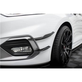 Maxton - Ailes de pare-chocs avant (Canards) V.2 Ford Fiesta Mk8 ST / ST-Line 