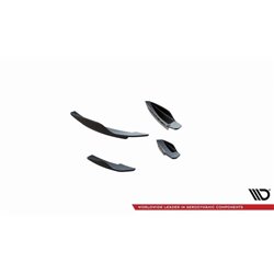 Maxton - Ailes de pare-chocs avant (Canards) V.2 Ford Fiesta Mk8 ST / ST-Line 
