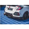 Maxton - Street Pro Diffuseur Arrière Complet Honda Civic Type-R Mk10 / Mk10 Facelift Rouge
