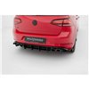 Maxton - Street Pro Central Diffuseur Arriere Volkswagen Golf R Mk7 Facelift Noir