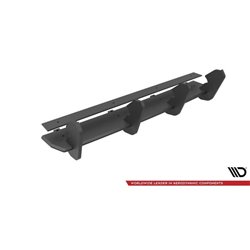 Maxton - Street Pro Central Diffuseur Arriere Volkswagen Golf R Mk7 Facelift Noir