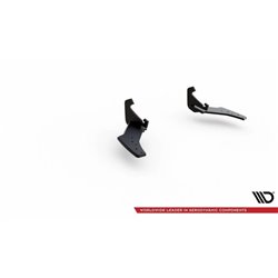 Maxton - Street Pro Lame Du Pare Chocs Arriere Volkswagen Golf R Mk7 Facelift Rouge