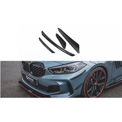 Maxton - Ailes de pare-chocs avant (Canards) BMW 1 M-Pack / M135i / 128ti F40