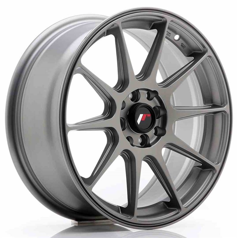 JR Wheels JR11 17x7,25 ET25 4x100/108 Matt Gun Metal JR Wheels JR11 17x7,25 ET25 4x100/108 Matt Gun Metal