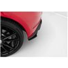 Maxton - Street Pro Lame Du Pare Chocs Arriere Volkswagen Golf R Mk7 Facelift Noir-Rouge