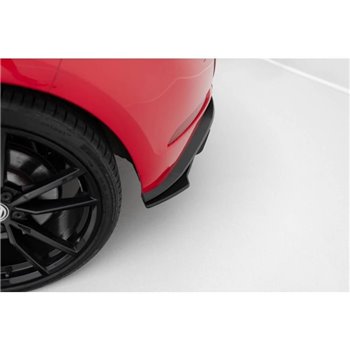 Maxton - Street Pro Lame Du Pare Chocs Arriere Volkswagen Golf R Mk7 Facelift Noir
