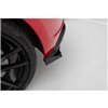 Maxton - Street Pro Lame Du Pare Chocs Arriere VW Golf 7 R Facelift Noir-Rouge + Rabats Brillant