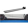 Maxton - Street Pro Rajouts Des Bas De Caisse Honda Civic Type-R Mk10 / Mk10 Facelift Noir-Rouge