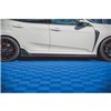 Maxton - Street Pro Rajouts Des Bas De Caisse Honda Civic Type-R Mk10 / Mk10 Facelift Noir-Rouge