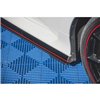 Maxton - Street Pro Rajouts Des Bas De Caisse Honda Civic Type-R Mk10 / Mk10 Facelift Noir-Rouge