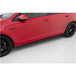 Maxton - Street Pro Rajouts Des Bas De Caisse Volkswagen Golf R / R-Line Mk7 Facelift Noir