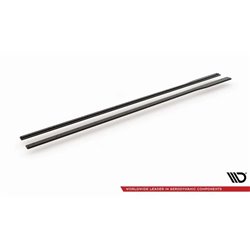 Maxton - Street Pro Rajouts Des Bas De Caisse Volkswagen Golf R / R-Line Mk7 Facelift Noir