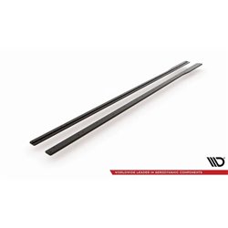Maxton - Street Pro Rajouts Des Bas De Caisse Volkswagen Golf R / R-Line Mk7 Facelift Noir