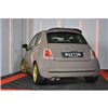 Maxton - BECQUET EXTENSION FIAT 500 HATCHBACK SPORT AVANT FACELIFT Noir Brillant
