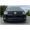 Maxton - Lame Du Pare-Chocs Avant Volkswagen Caddy Mk. 4 Noir Brillant