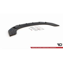 Maxton - Lame Du Pare-Chocs Avant Volkswagen Caddy Mk. 4 Noir Brillant