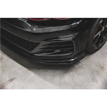 Maxton - Lame Du Pare-Chocs Avant VW Golf 7 GTI TCR Rouge