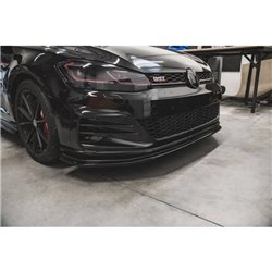 Maxton - Lame Du Pare-Chocs Avant VW Golf 7 GTI TCR Rouge