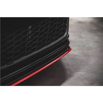Maxton - Lame Du Pare-Chocs Avant VW Golf 7 GTI TCR Rouge