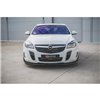 Maxton - Lame Du Pare-Chocs Avant V.1 Opel Insignia Mk. 1 OPC Facelift Noir Brillant