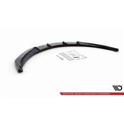 Maxton - Lame Du Pare-Chocs Avant V.1 Opel Insignia Mk. 1 OPC Facelift Noir Brillant