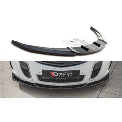 Maxton - Lame Du Pare-Chocs Avant V.2 Opel Insignia Mk. 1 OPC Facelift Noir Brillant