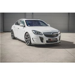Maxton - Lame Du Pare-Chocs Avant V.2 Opel Insignia Mk. 1 OPC Facelift Noir Brillant