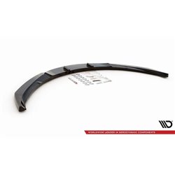 Maxton - Lame Du Pare-Chocs Avant V.2 Opel Insignia Mk. 1 OPC Facelift Noir Brillant