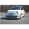 Maxton - Lame Du Pare-Chocs Avant V.2 Abarth 500 Mk1 Noir Brillant