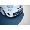Maxton - Lame Du Pare-Chocs Avant V.2 Abarth 500 Mk1 Noir Brillant