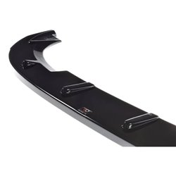 Maxton - Lame Du Pare-Chocs Avant V.2 Abarth 500 Mk1 Noir Brillant