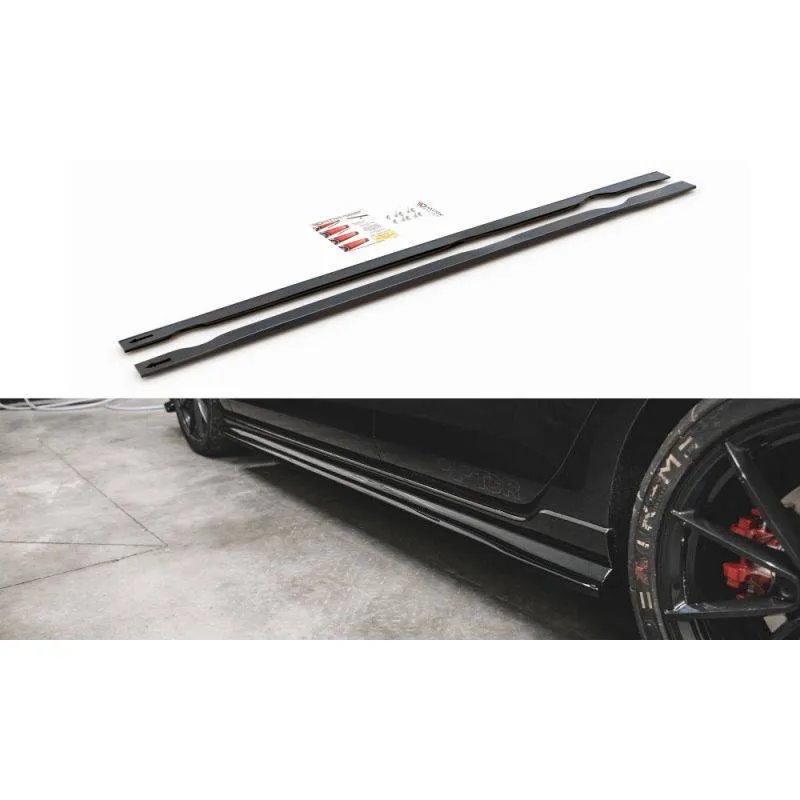 Maxton - Rajouts Des Bas De Caisse VW Golf 7 GTI TCR Rouge