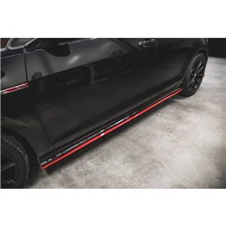 Maxton - Rajouts Des Bas De Caisse VW Golf 7 GTI TCR Rouge