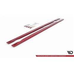 Maxton - Rajouts Des Bas De Caisse VW Golf 7 GTI TCR Rouge