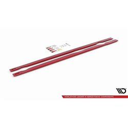Maxton - Rajouts Des Bas De Caisse VW Golf 7 GTI TCR Rouge
