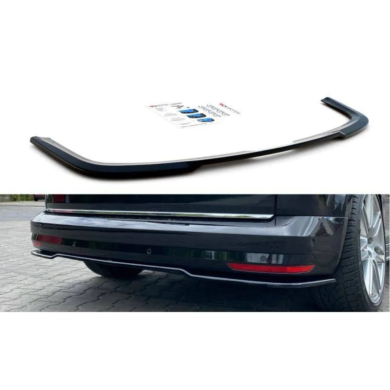 Maxton - Arriere Splitter Volkswagen Caddy Mk. 4 Noir Brillant