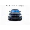 Maxton - Lame Du Pare-Chocs Avant V.3 BMW 5 F10/F11 M-Pack Noir Brillant