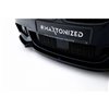 Maxton - Lame Du Pare-Chocs Avant V.3 BMW 5 F10/F11 M-Pack Noir Brillant