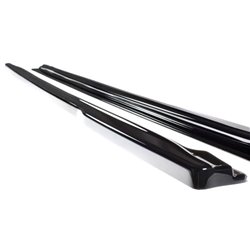 Maxton - Rajouts Des Bas De Caisse Abarth 500 Mk1 Noir Brillant