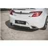 Maxton - Arriere Lame (avec une barre verticale) Opel Insignia Mk. 1 OPC Facelift Noir Brillant