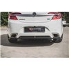 Maxton - Arriere Lame (avec une barre verticale) Opel Insignia Mk. 1 OPC Facelift Noir Brillant