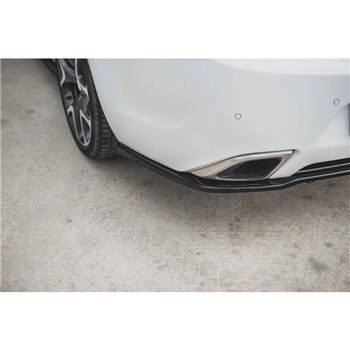 Maxton - Arriere Lame (avec une barre verticale) Opel Insignia Mk. 1 OPC Facelift Noir Brillant