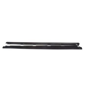 Maxton - SET DES DIFFUSEUR DES BAS DE CAISSE VW GOLF MK7 FACELIFT STANDARD Noir Brillant
