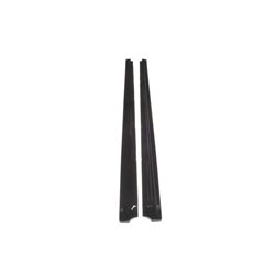 Maxton - SET DES DIFFUSEUR DES BAS DE CAISSE VW GOLF MK7 FACELIFT STANDARD Noir Brillant