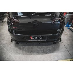Maxton - Lames De Pare-Chocs Arrière Latérales VW Golf 7 GTI TCR Rouge